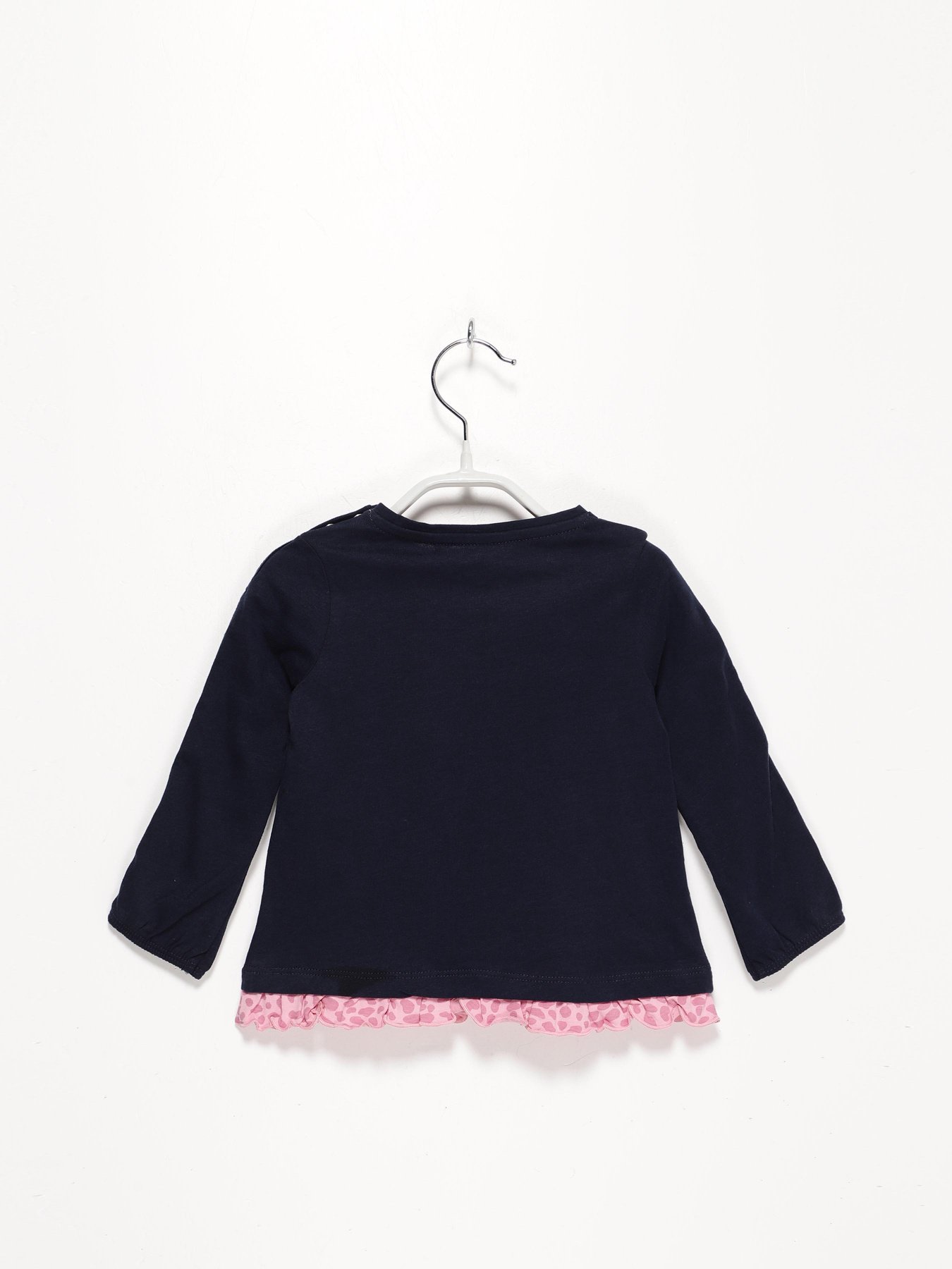 Лонгслив S.Oliver модель 65008312345_т.синій комб. Фото