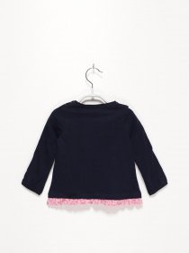 Лонгслив S.Oliver модель 65008312345_т.синій комб. Фото