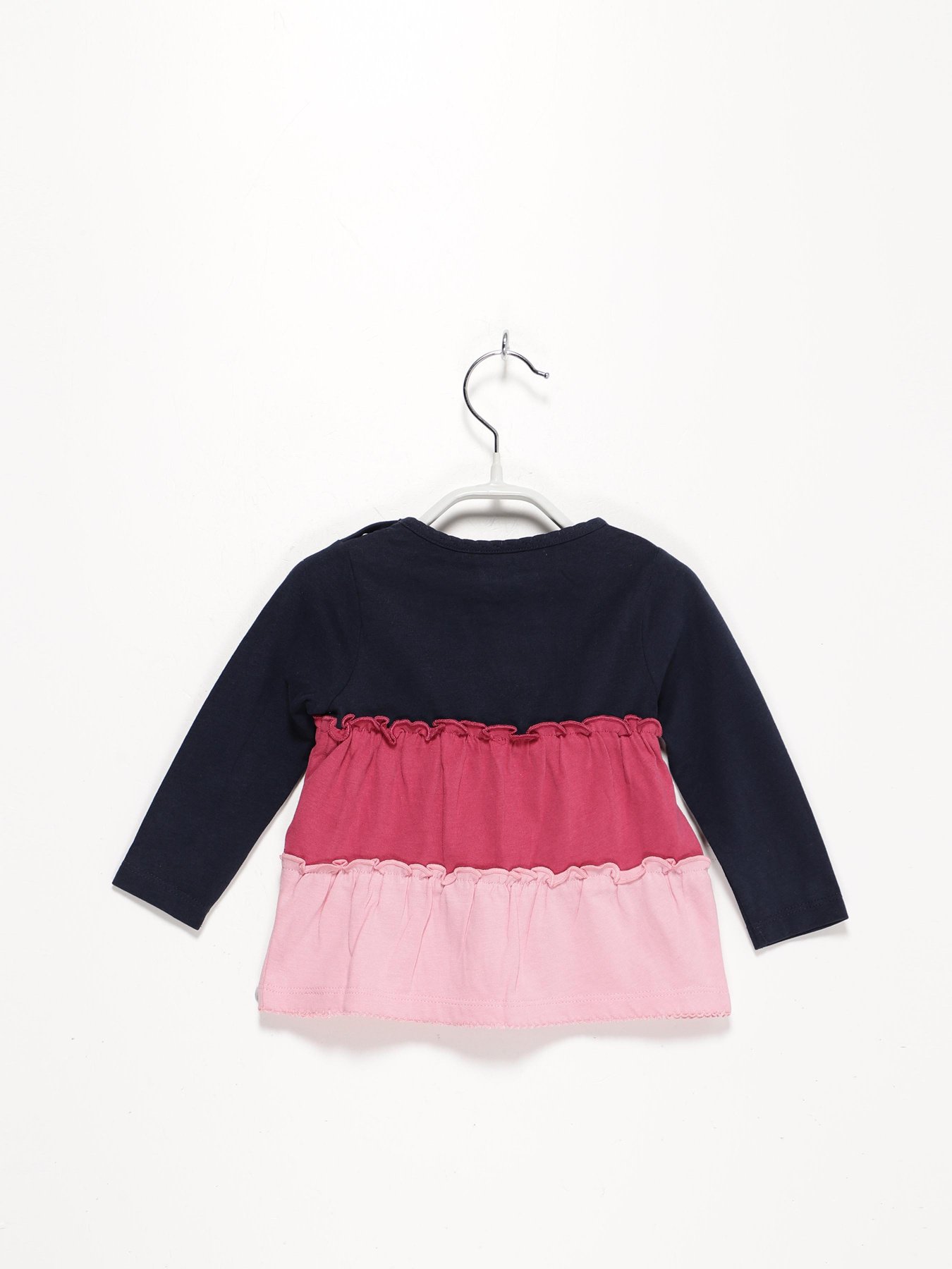 Лонгслив S.Oliver модель 65008312413_рожевий комб. Фото