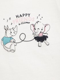 Лонгслив S.Oliver модель 65008312419_білий комб. Фото