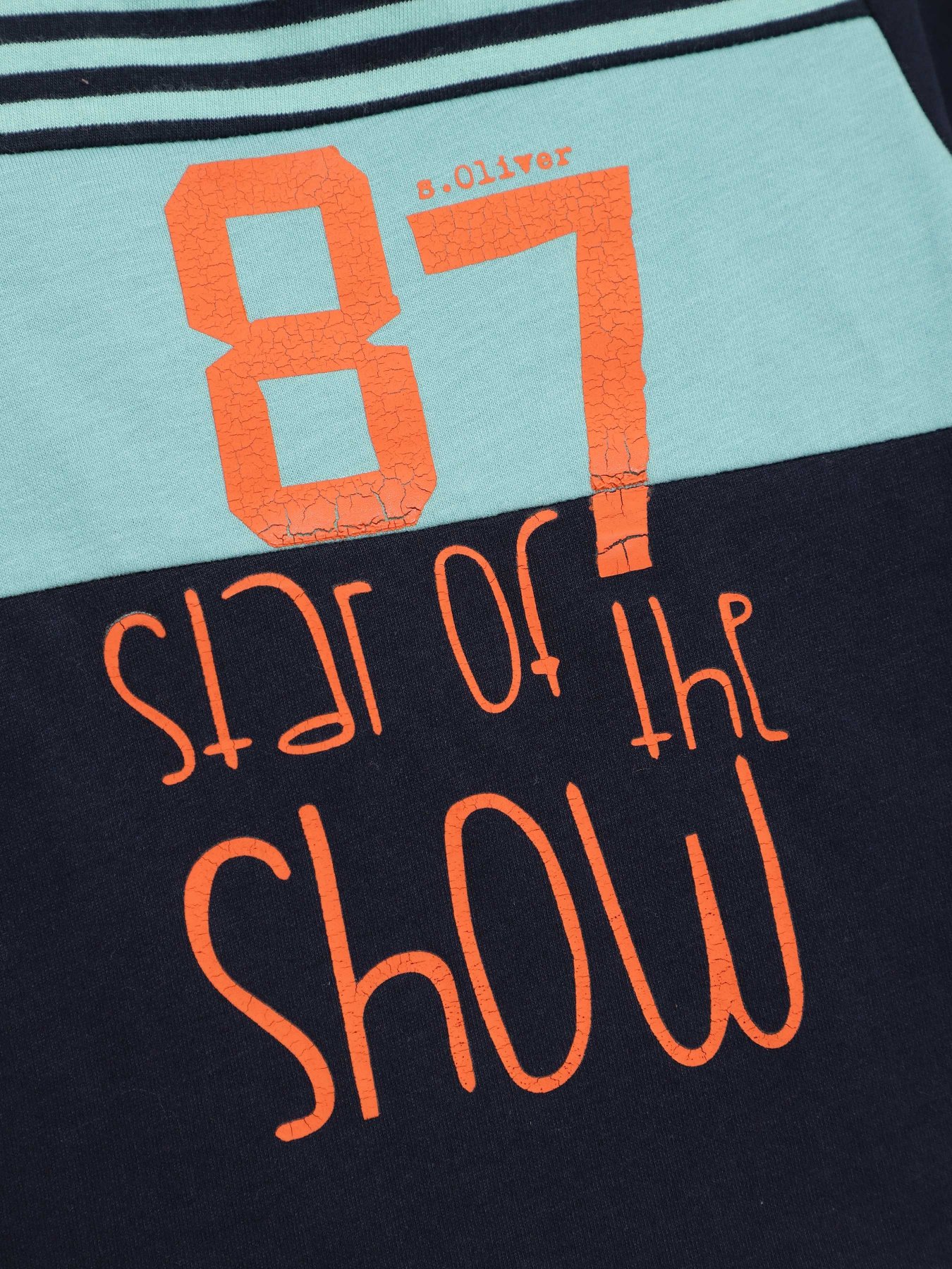 Лонгслів S.Oliver модель 65008312422_т.синій комб. Фото