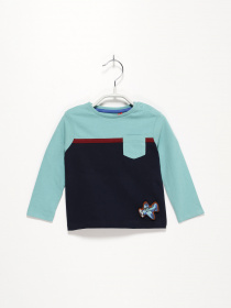 Лонгслів S.Oliver модель 65009312430_комб. Фото