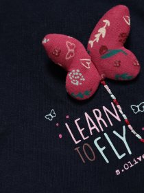 Лонгслив S.Oliver модель 65009312445_т.синій комб. Фото