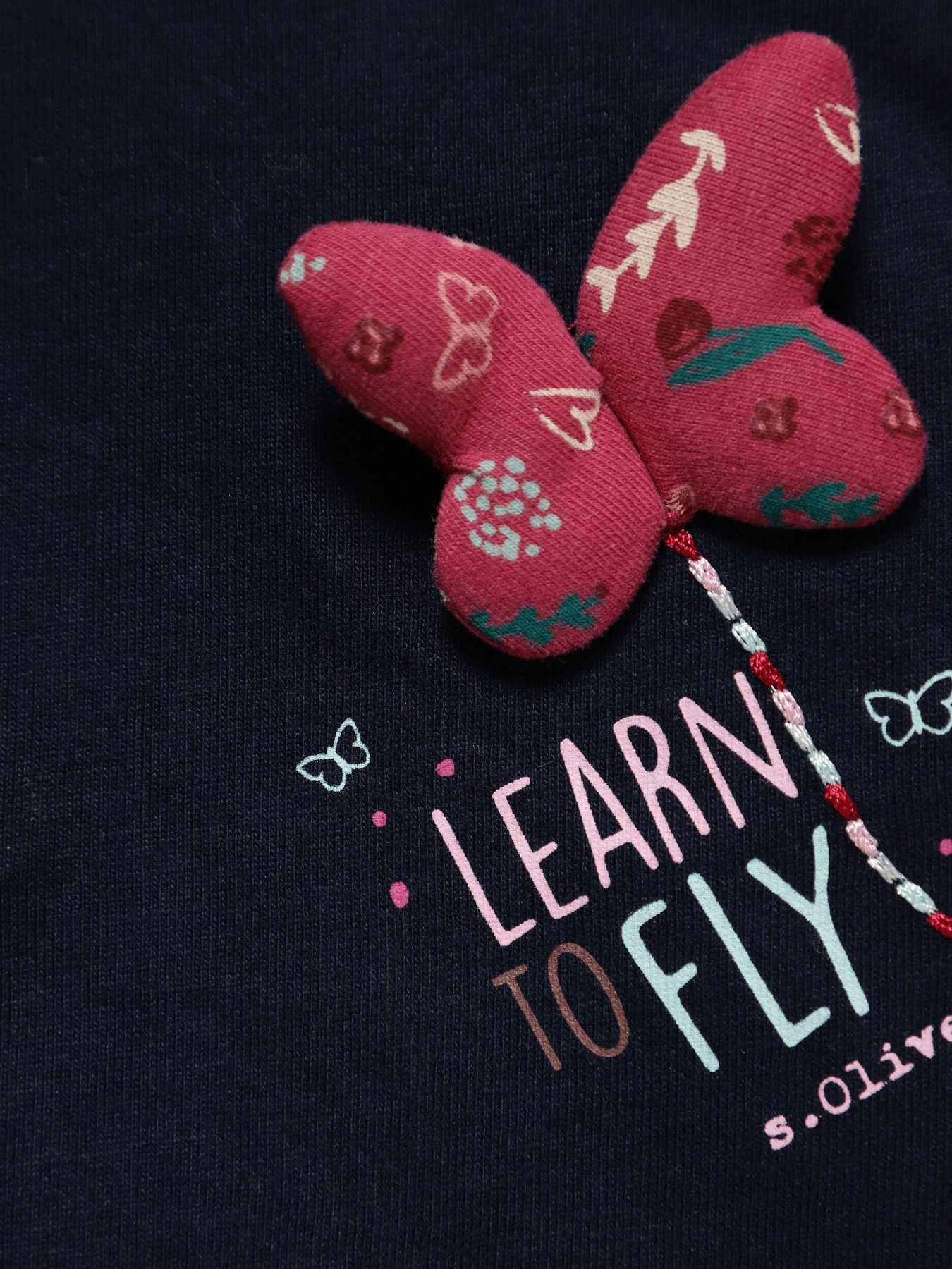 Лонгслів S.Oliver модель 65009312445_т.синій комб. Лонгслів S.Oliver модель 65009312445_т.синій комб. Фото