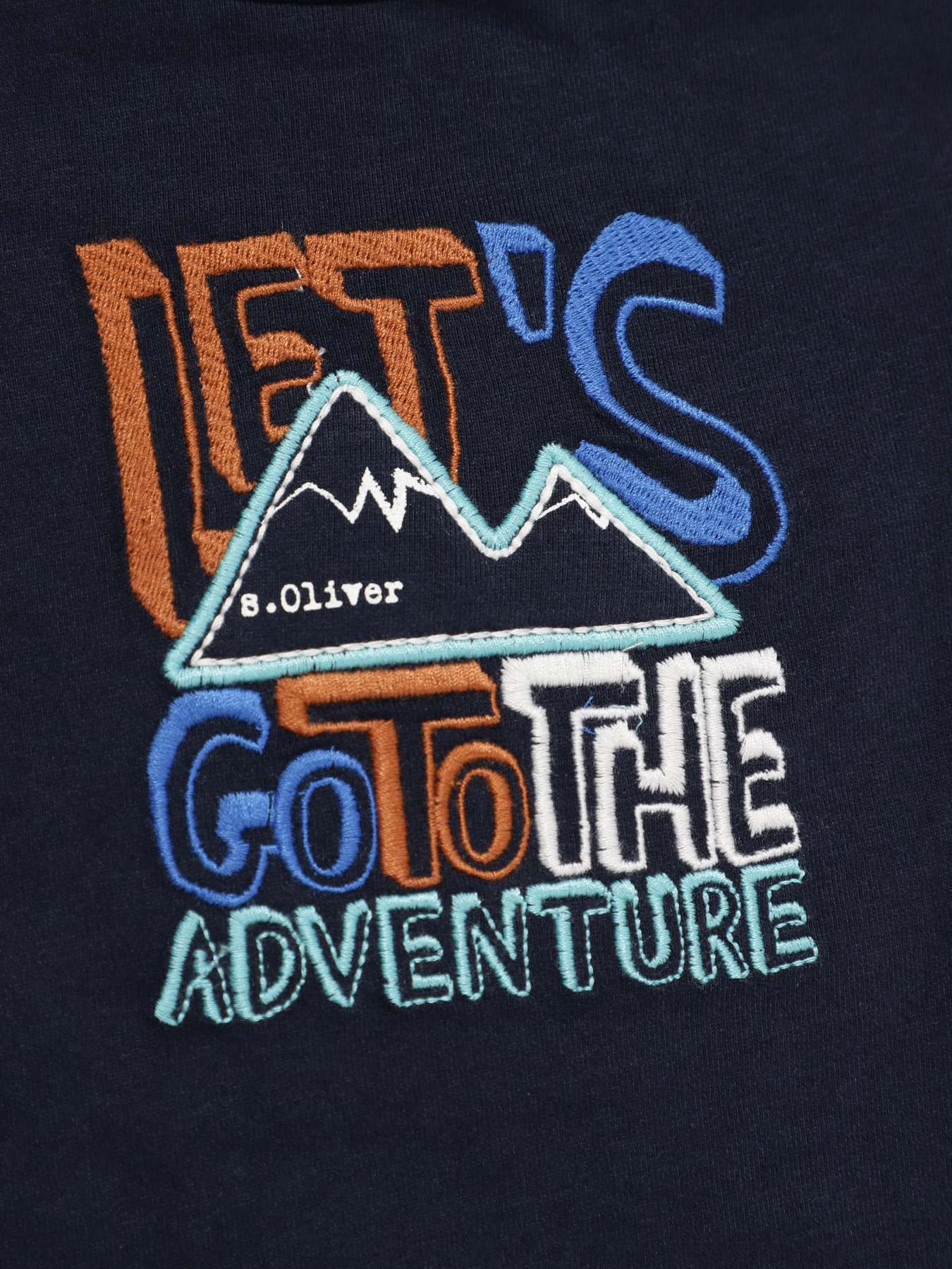 Лонгслив S.Oliver модель 65009312490_т.синій комб. Фото