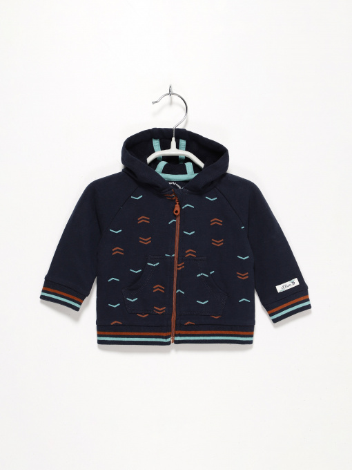 Спортивна кофта S.Oliver модель 65009432920_т.синій комб. Фото