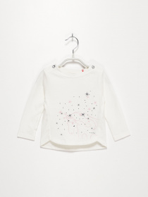 Лонгслив S.Oliver модель 65011312557_білий комб. Фото