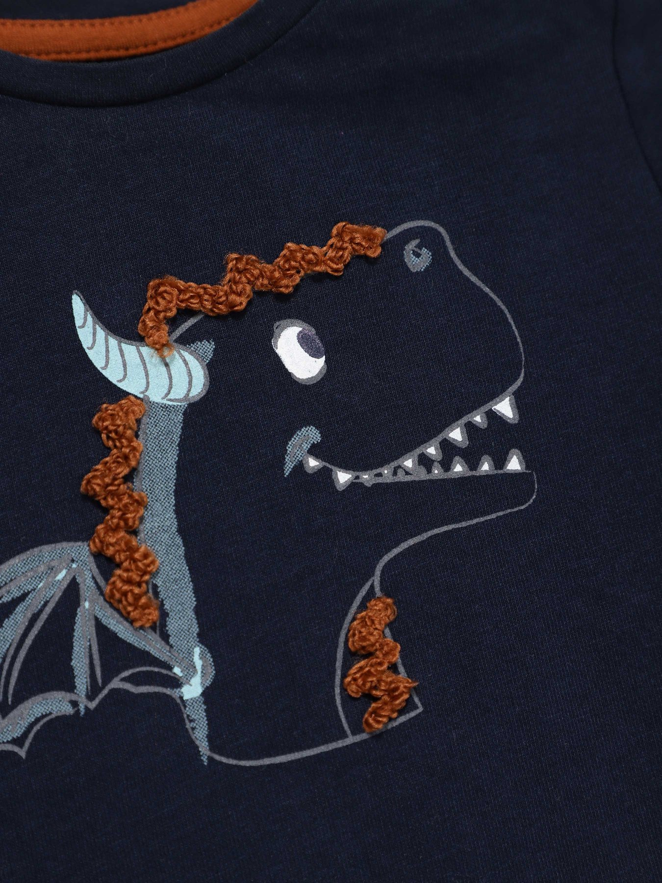 Лонгслів S.Oliver модель 65011312627_т.синій комб. Фото