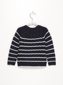 Джемпер S.Oliver модель 65011612327_т.синій з білим Фото