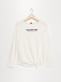 Лонгслив S.Oliver модель 660093124621_білий комб Фото