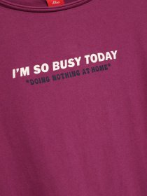 Лонгслив S.Oliver модель 660093124621_фіолетовий комб Лонгслив S.Oliver модель 660093124621_фіолетовий комб Фото