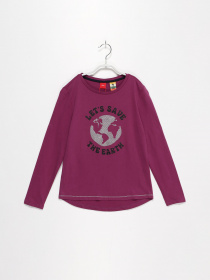 Лонгслів S.Oliver модель 66010312887_т.рожевий комб. Лонгслів S.Oliver модель 66010312887_т.рожевий комб. Фото