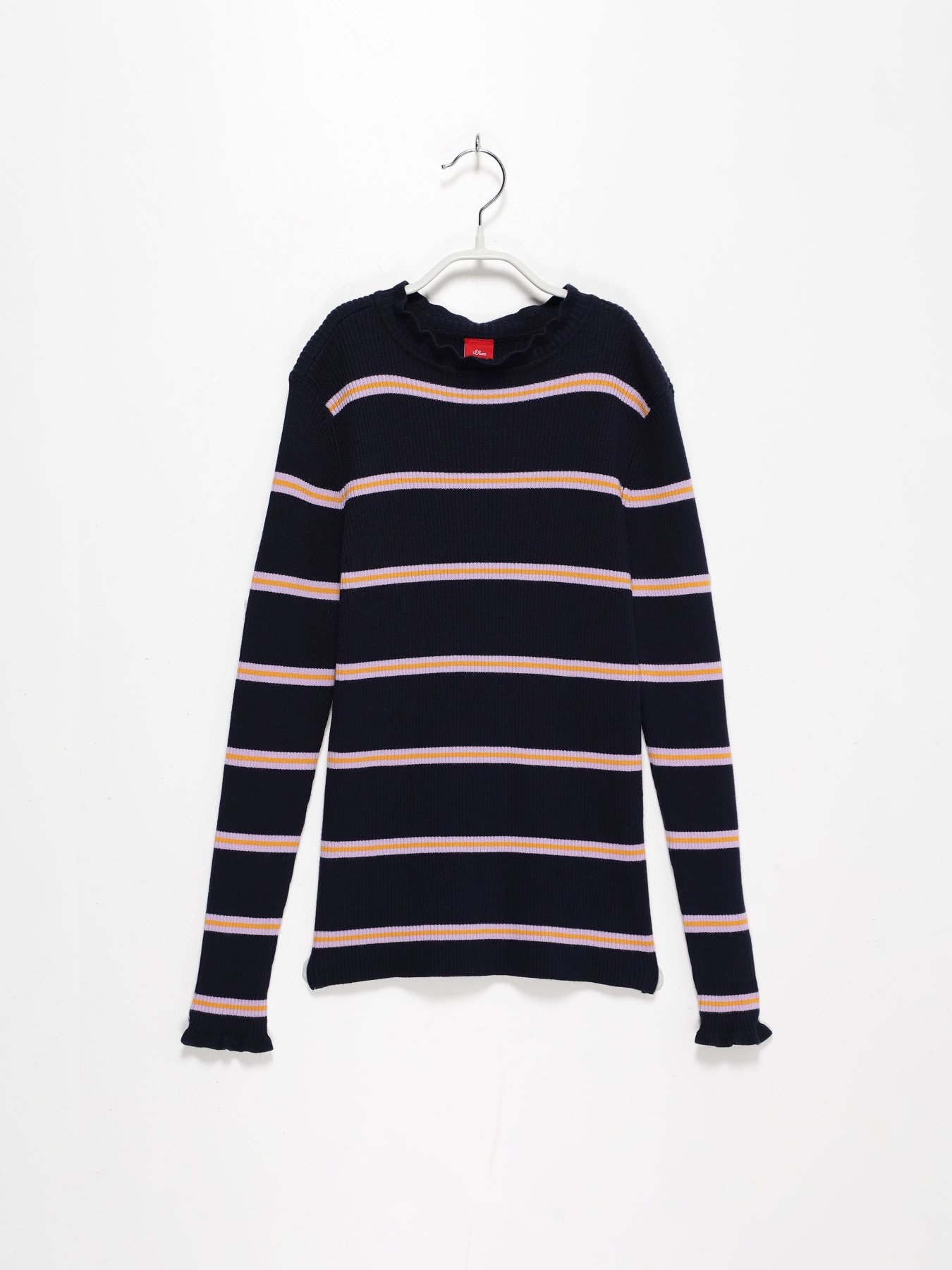 Водолазка S.Oliver модель 66010612362_т.синій комб. Фото