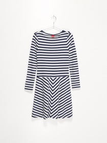 Платье мини S.Oliver модель 66512822416_синій з білим Фото