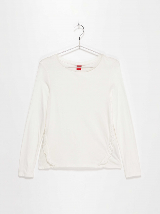 Лонгслив S.Oliver модель 66711317364_білий Фото