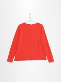 Лонгслив S.Oliver модель 669083186821_помаранчевий Фото