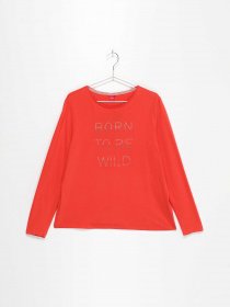 Лонгслив S.Oliver модель 669083186821_помаранчевий Фото