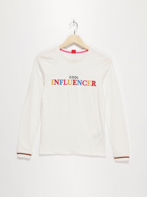 Лонгслив S.Oliver модель 669093188681_білий комб Фото