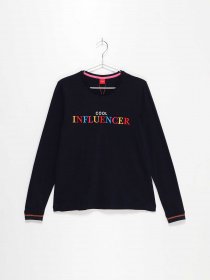 Лонгслив S.Oliver модель 669093188681_т синій комб Фото