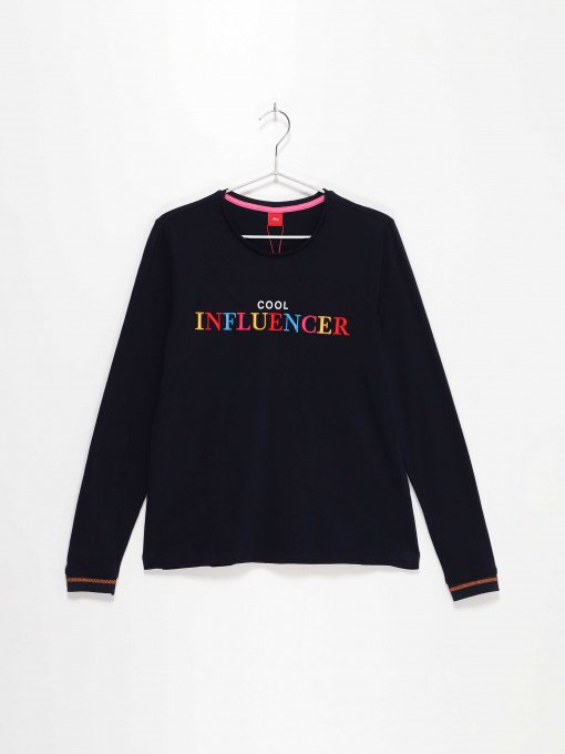 Лонгслив S.Oliver модель 669093188681_т синій комб Фото