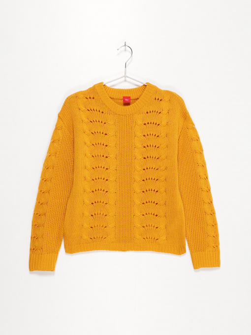 Джемпер S.Oliver модель 669096123091_жовтий Фото