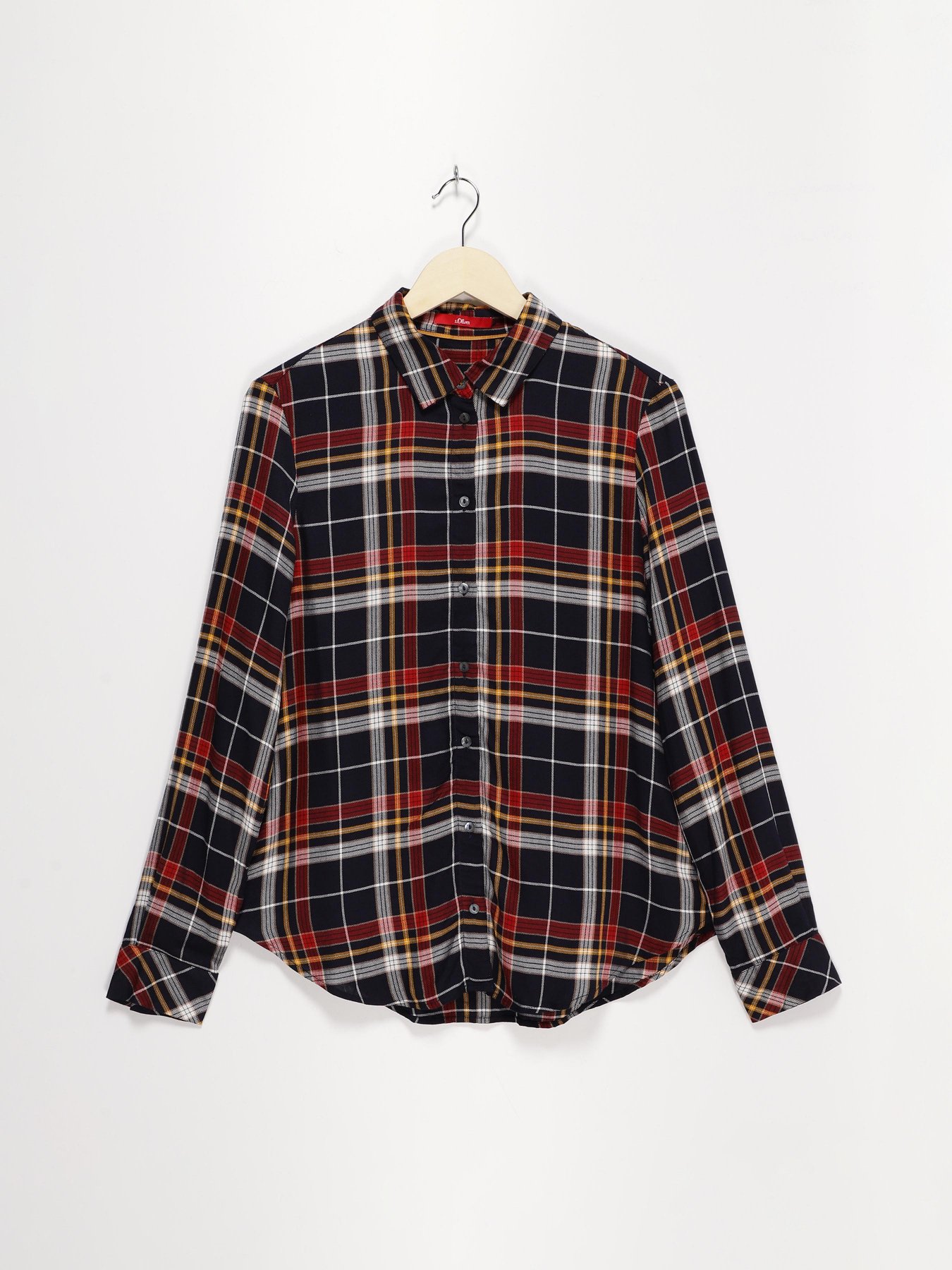 Блуза S.Oliver модель 04899113043_т.синій комб. Блуза S.Oliver модель 04899113043_т.синій комб. Фото