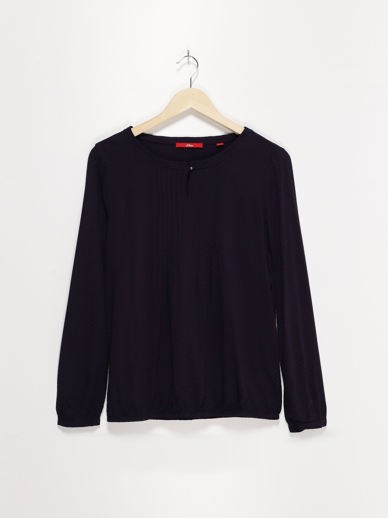 Блуза S.Oliver модель 04899114342_т.синій Фото