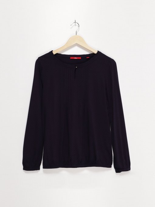 Блуза S.Oliver модель 04899114342_т.синій Фото