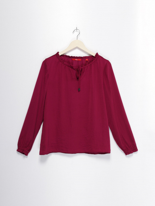 Блуза S.Oliver модель 04899114794_бордовий Фото