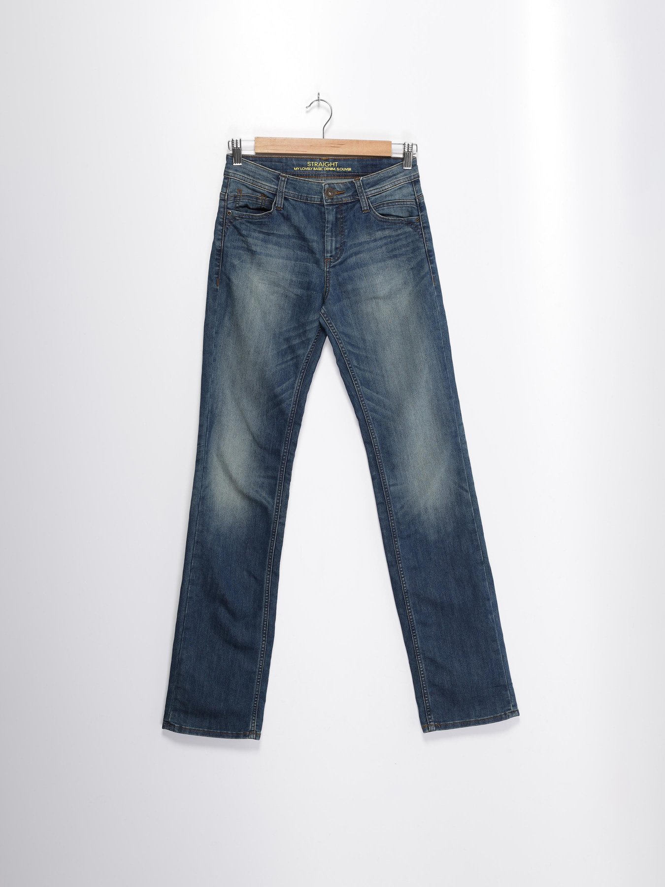 Прямые джинсы S.Oliver модель 04899711352_синій Прямые джинсы S.Oliver модель 04899711352_синій Фото