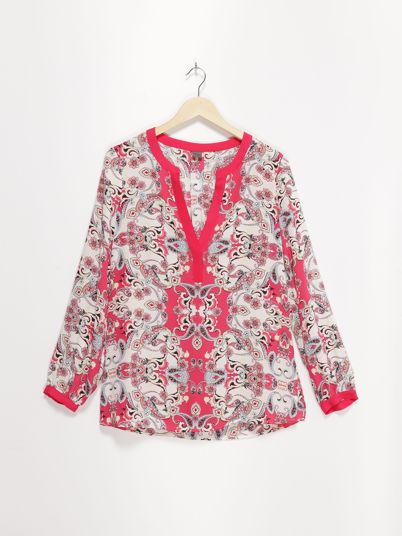 Блуза S.Oliver модель 06605116313_рожевий комб. Фото