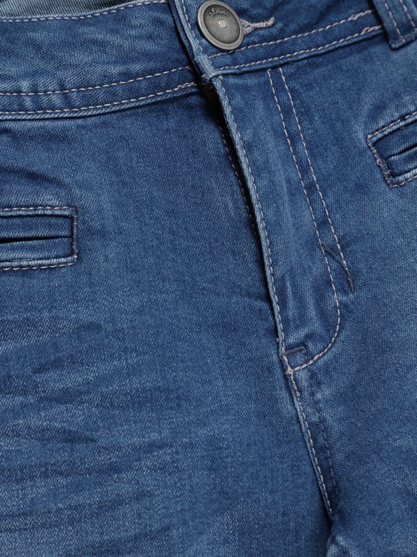 Расклешенные джинсы S.Oliver модель 09508717612_синій Фото