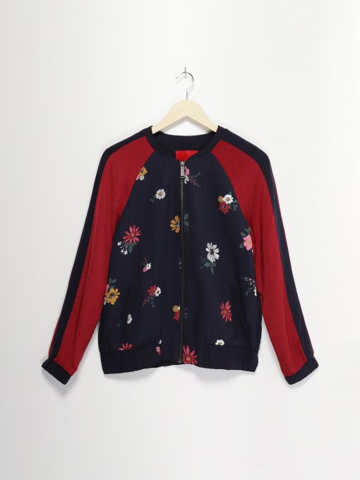 Демисезонная куртка S.Oliver модель 09611542913_т.синій комб. Фото