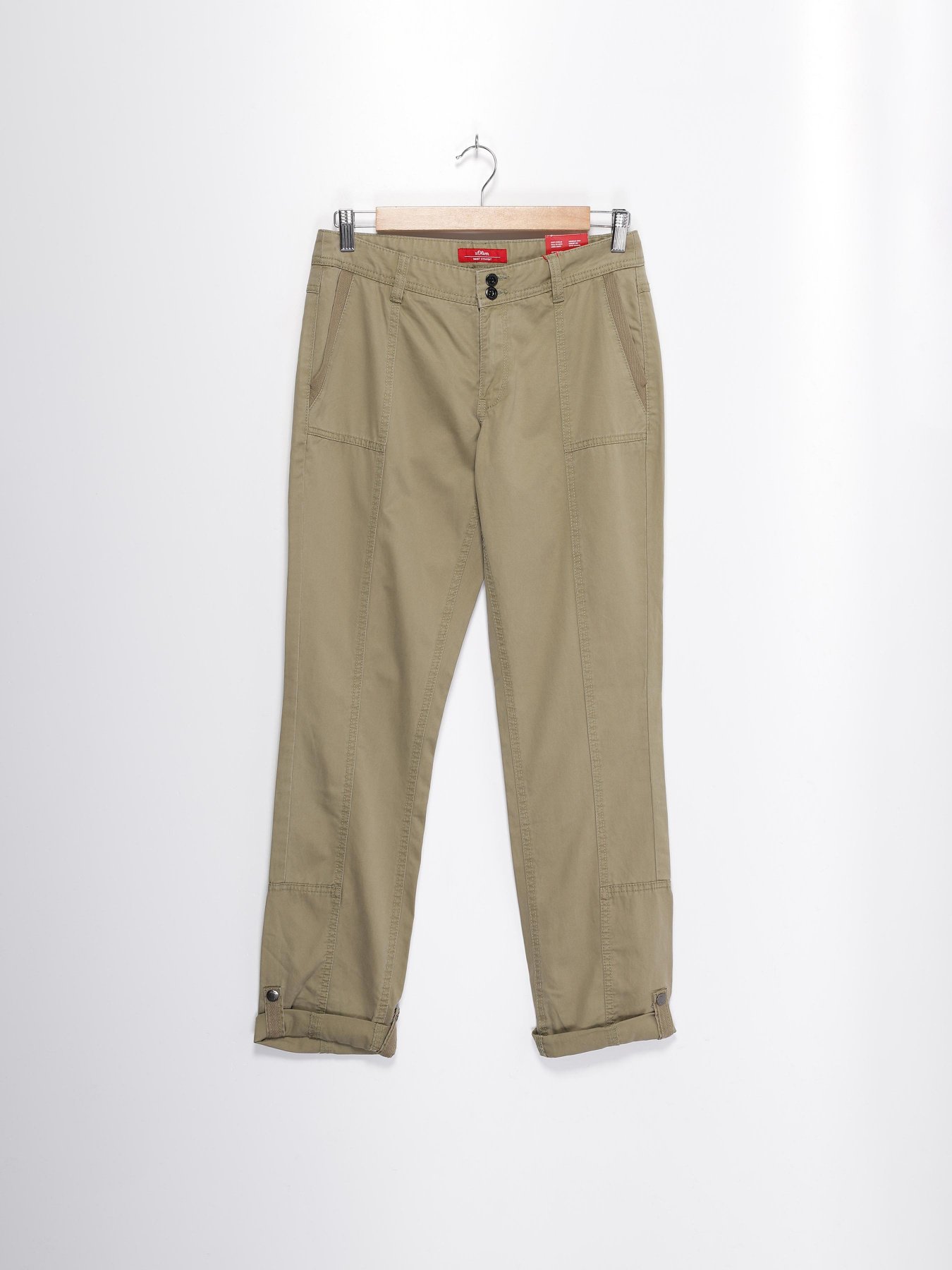 Брюки повседневные S.Oliver модель 0E795733799_с.хакі Фото