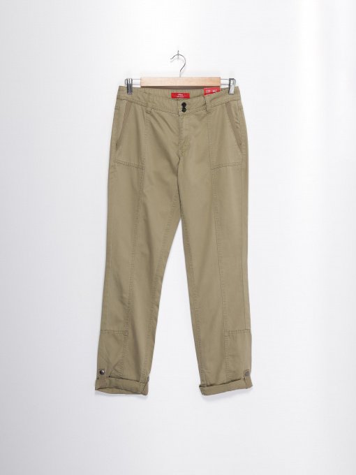 Повседневные штаны S.Oliver модель 0E795733799_с.хакі Фото