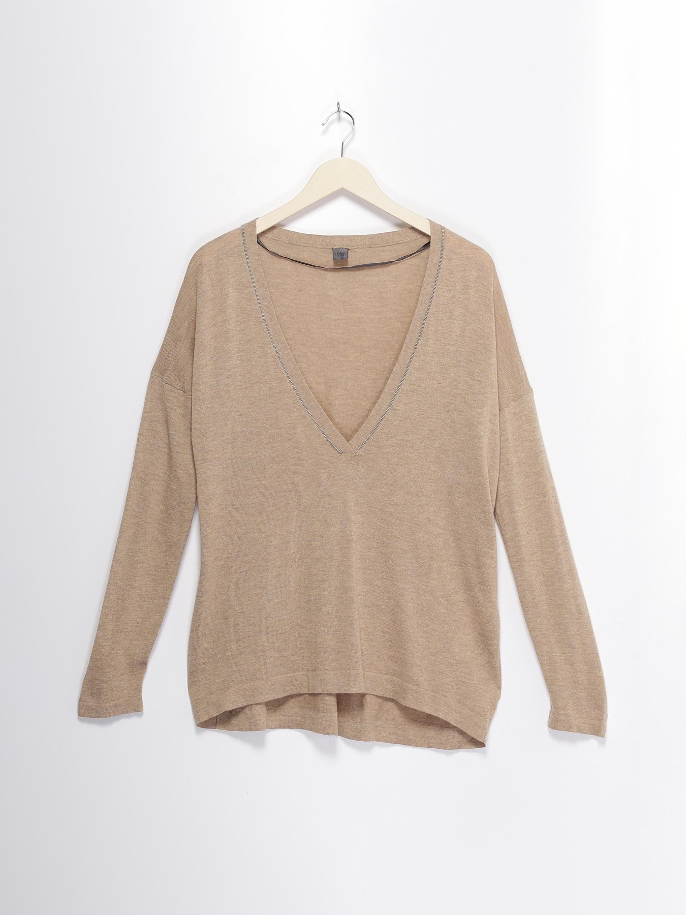 Джемпер S.Oliver модель 11601615266_бежевий Фото