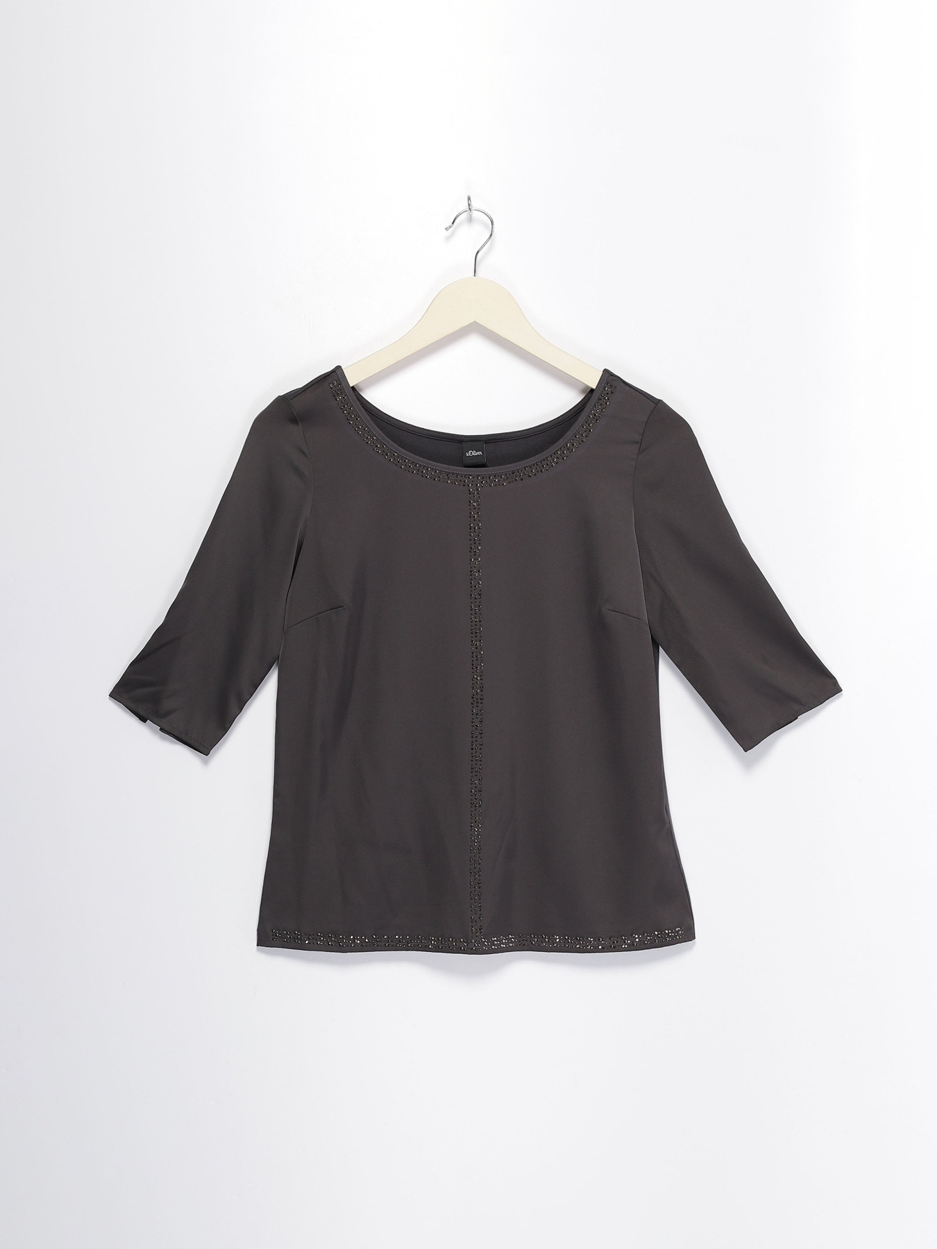 Блуза S.Oliver модель 11611326564_т.сірий Фото