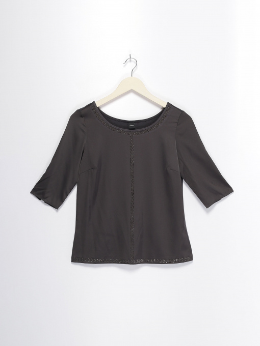 Блуза S.Oliver модель 11611326564_т.сірий Фото