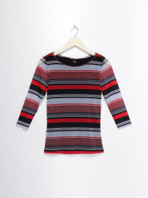 Блуза S.Oliver модель 11702395252_комб. Фото