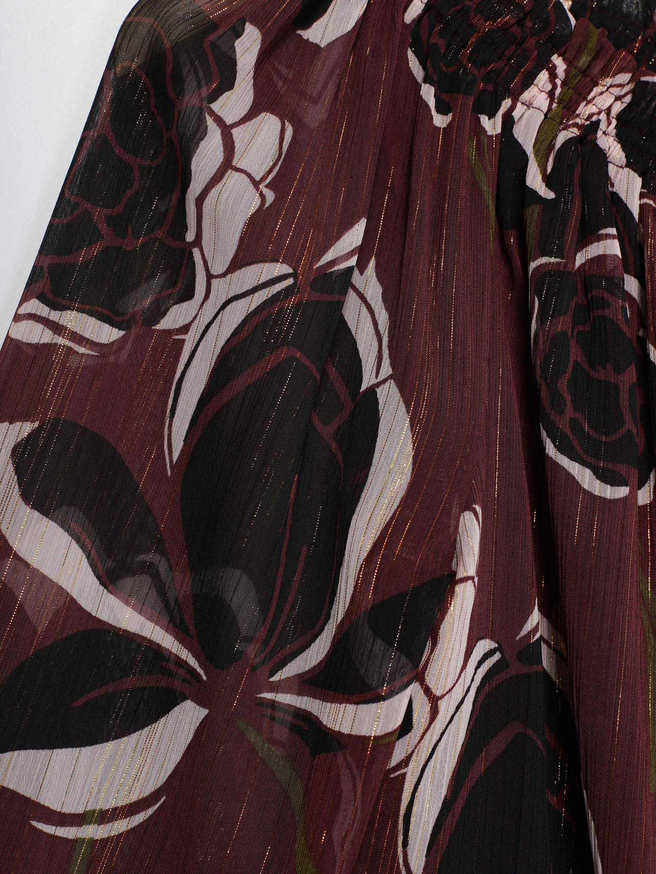 Блуза S.Oliver модель 11808112096_т.бордовий комб. Фото