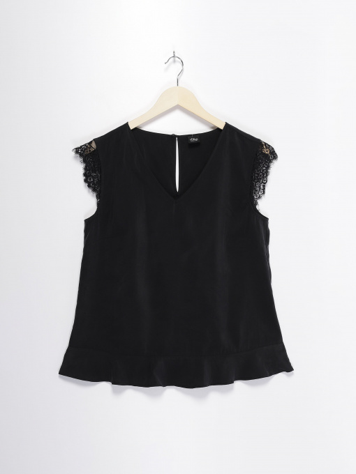 Блуза S.Oliver модель 11808125316_чорний Фото