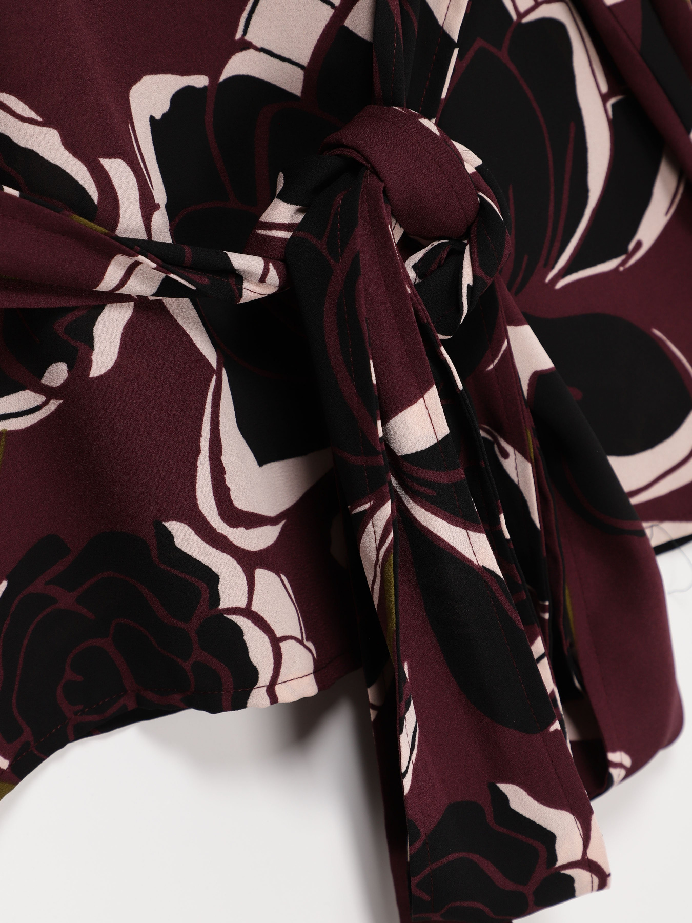 Блуза S.Oliver модель 11808193640_т.бордовий комб. Фото