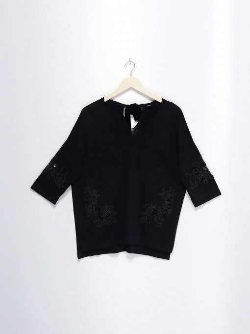 Лонгслив S.Oliver модель 11808623214_чорний Фото