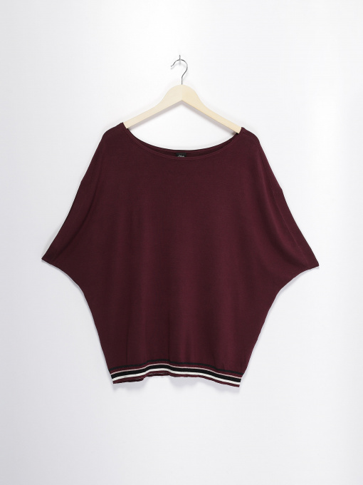 Футболка S.Oliver модель 11808623215_т.бордовий Фото