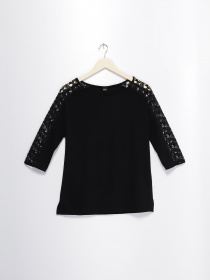 Лонгслів S.Oliver модель 11809398303_чорний Лонгслів S.Oliver модель 11809398303_чорний Фото