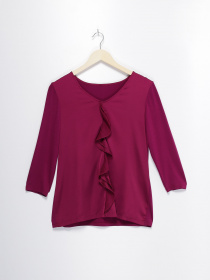 Блуза S.Oliver модель 11810396393_т.рожевий Блуза S.Oliver модель 11810396393_т.рожевий Фото