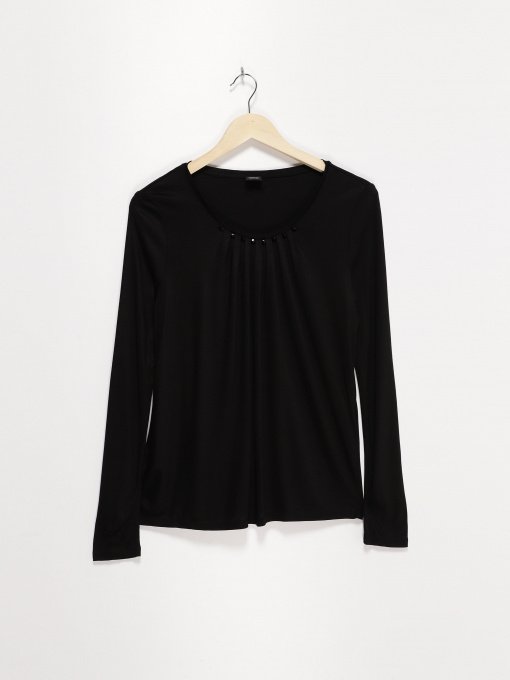 Лонгслив S.Oliver модель 11811316511_чорний Фото