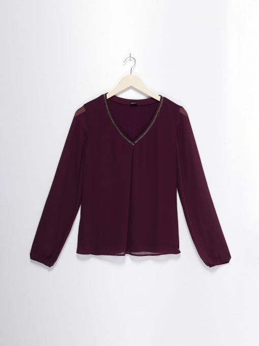 Блуза S.Oliver модель 11811318327_т.фіолетовий Фото