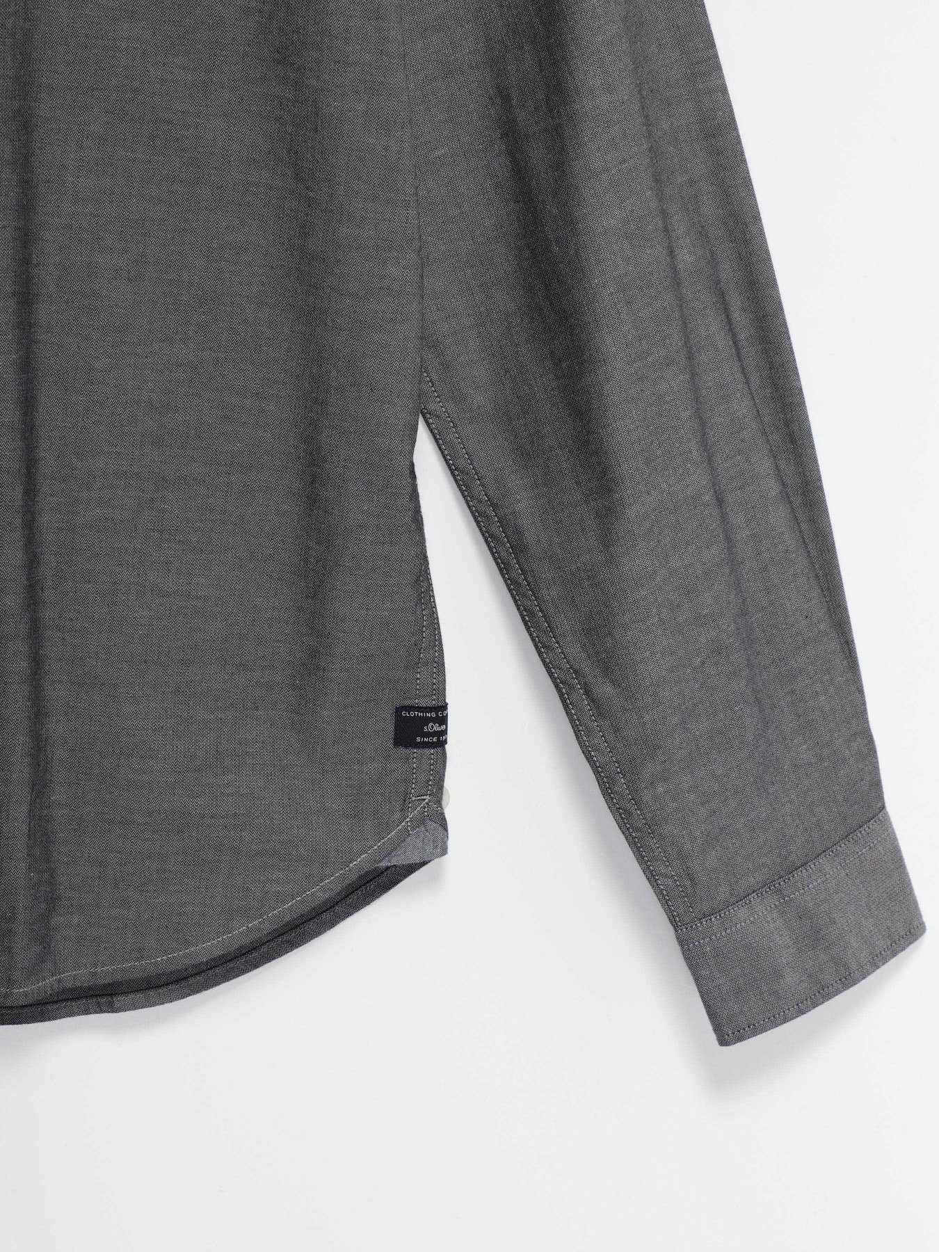 Рубашка повседневная S.Oliver модель 13011214531_т.сірий Фото