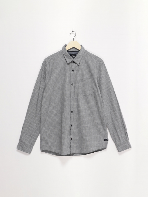 Рубашка S.Oliver модель 13011214598_сірий комб. Фото